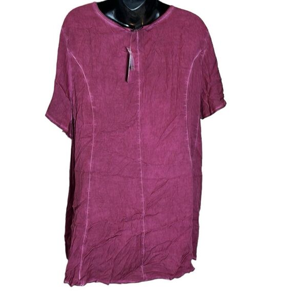 Torrid fit & flare soft stretch challis button front top new 4/4x/26 - Picture 5 of 7